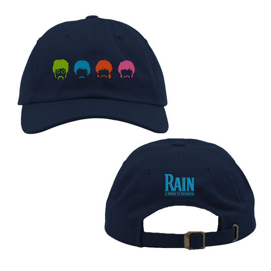 Rainbow Heads Dad Hat